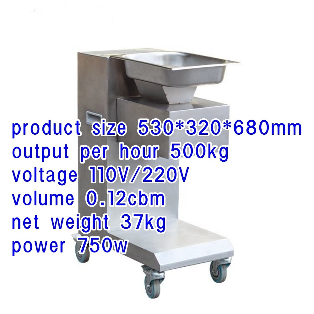 2024 the newest meat grinder voltage can be customized volume 0.12cbm meat and bone grinder