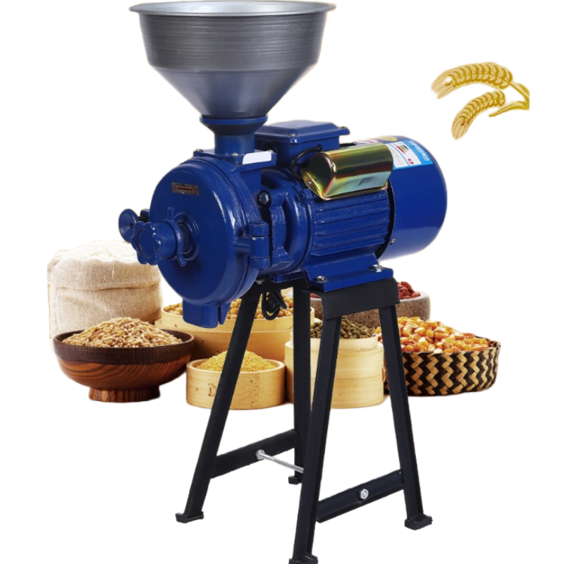 high quality Dual use for merchants Manufacturer's Price Electric Grain Mill Barley Grinder Malt CrusherGrain Mill Grinder