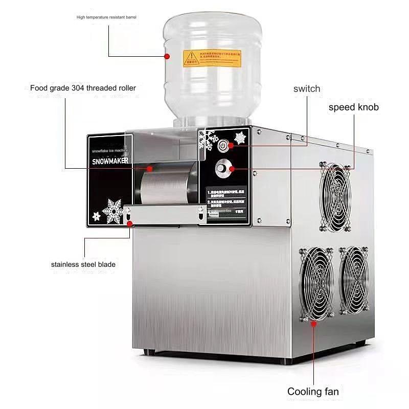 Fully automatic Korean shaved ice machine commercial shaved ice machinemini snow ice maker shaver machine