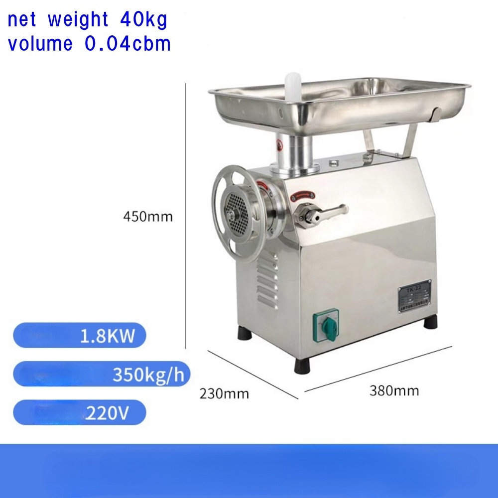 electric sausage stuffer motor material stainless steel net weight 40kg automatic sausage stuffer machine