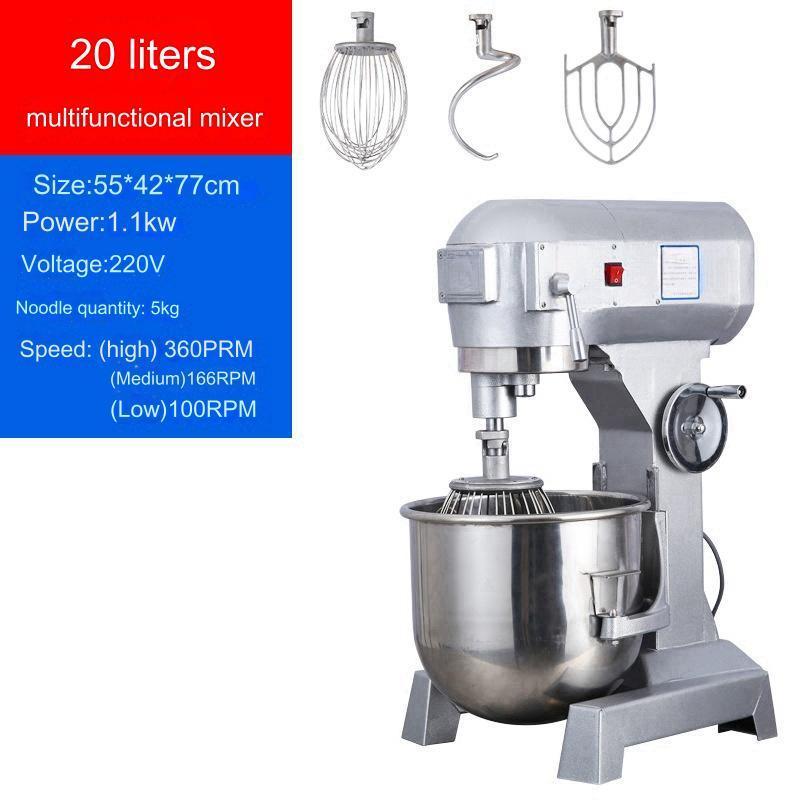 food powder mixer power 1.1kw saves time and effort fast rotation 20 liter capacity fast molding industrial food mixers for sale