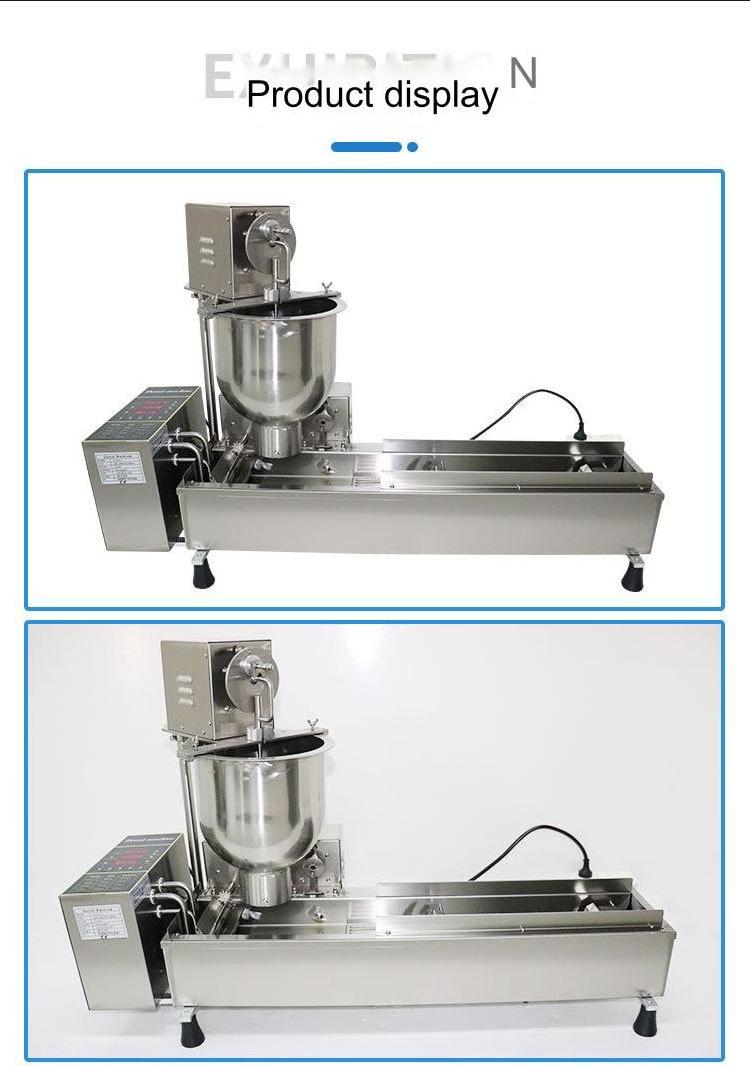 Automatic Donutsmachine Donut Frying Machine Food Machinery Provided 220v PLC Restaurant Equipment Pizza Oven Gas Restaurant 3kw