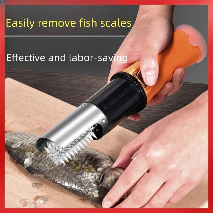 high qualitySteel bayonet bladeFish Scaler MachineHandheld Electrical Fish ScalerFish Scraping Scales Machine