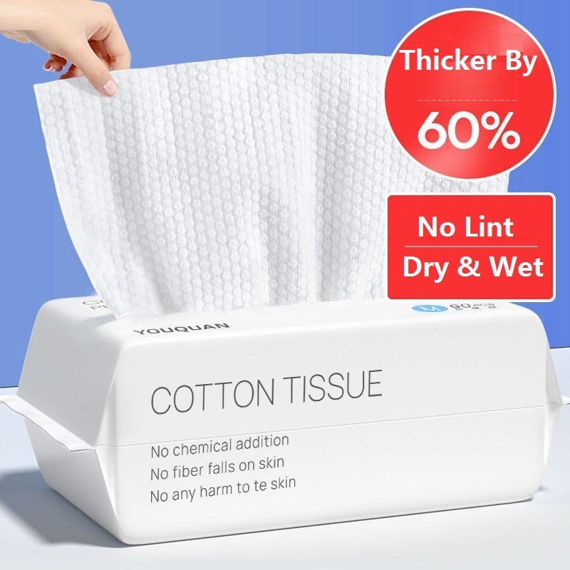 15*20 20x20 cm Wet and Dry Use Cotton Facial Tissue Towel,Face Tissue Cotton