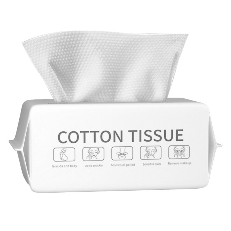 15*20 20x20 cm Wet and Dry Use Cotton Facial Tissue Towel,Face Tissue Cotton