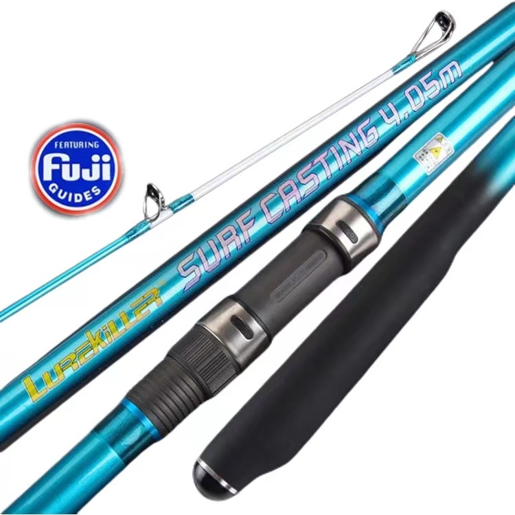 R LUREKILLER Surfing Rod 4.20m Long Casting Japan Fuji Ring and Reel Seat Freshwater & Saltwater Fishing Rods