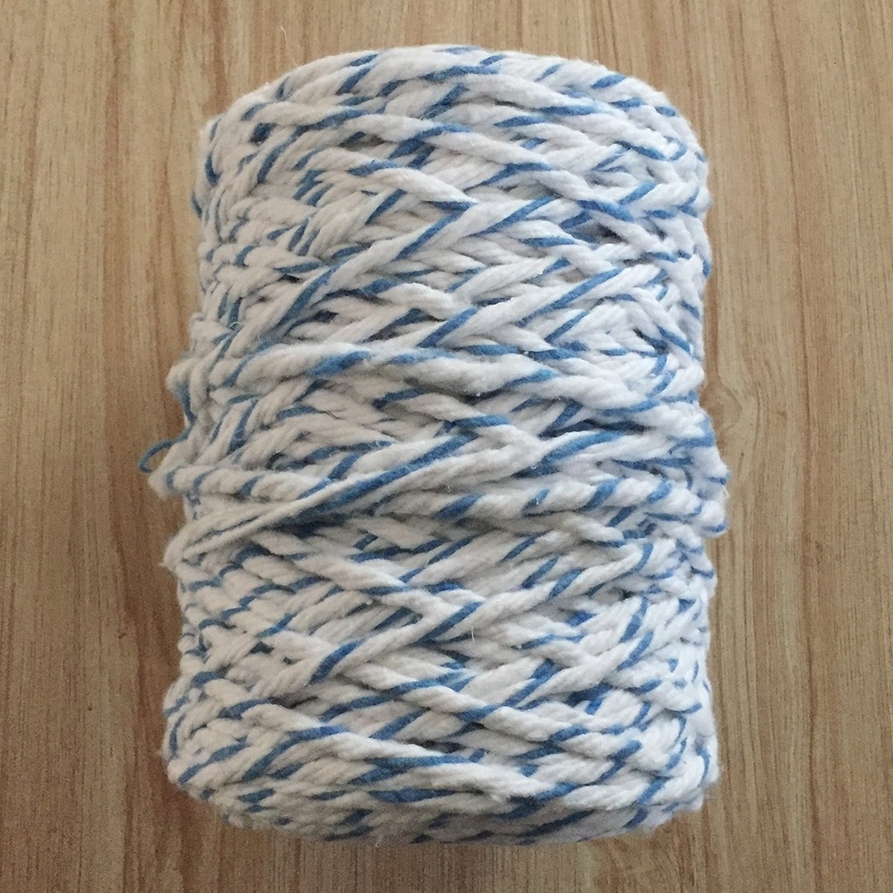 wholesale 0.5s friction spun dref Wholesale Microfiber Floor cleaning Mop Yarn Cotton Polyester Recycled mop yarn