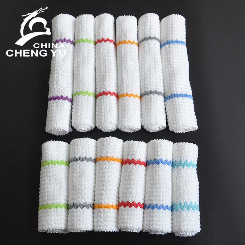 Wholesale Strong Water Absorption Microfiber Window Cleaning Towel Cloth Microfiber Kitchen Towel