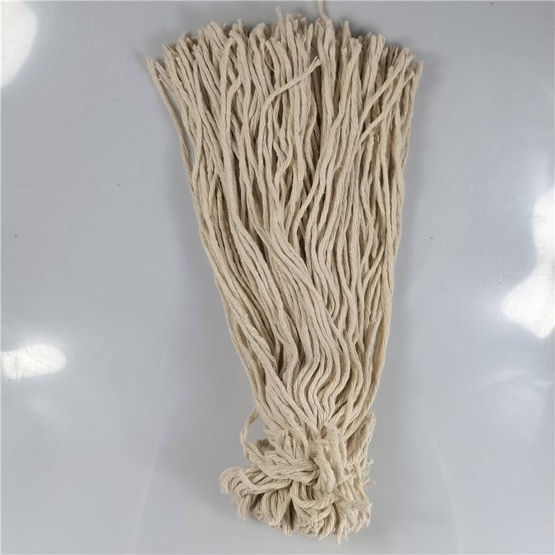 Factory Custom High Quality Absorbent Cotton Yarn Mop Floor Microfiber Cleaning Mop Recycled Cotton Fiber