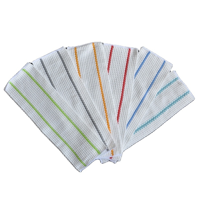 Wholesale Strong Water Absorption Microfiber Window Cleaning Towel Cloth Microfiber Kitchen Towel