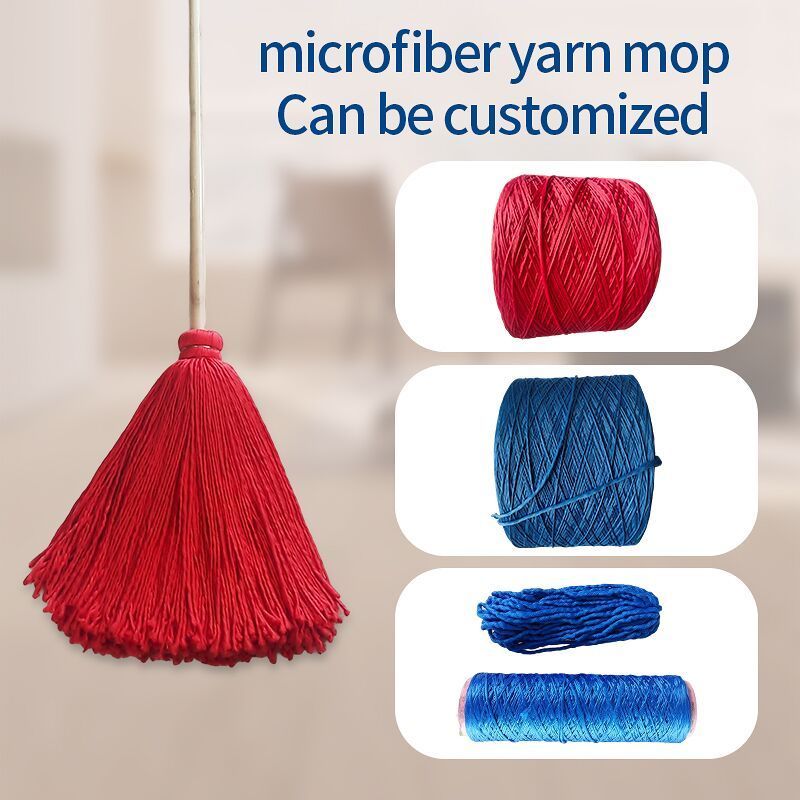 Mop Yarn Manufacturer Wholesale Good Water Absorbent Raw Cotton Material Textile Thread Regenerated Yarn For Mop