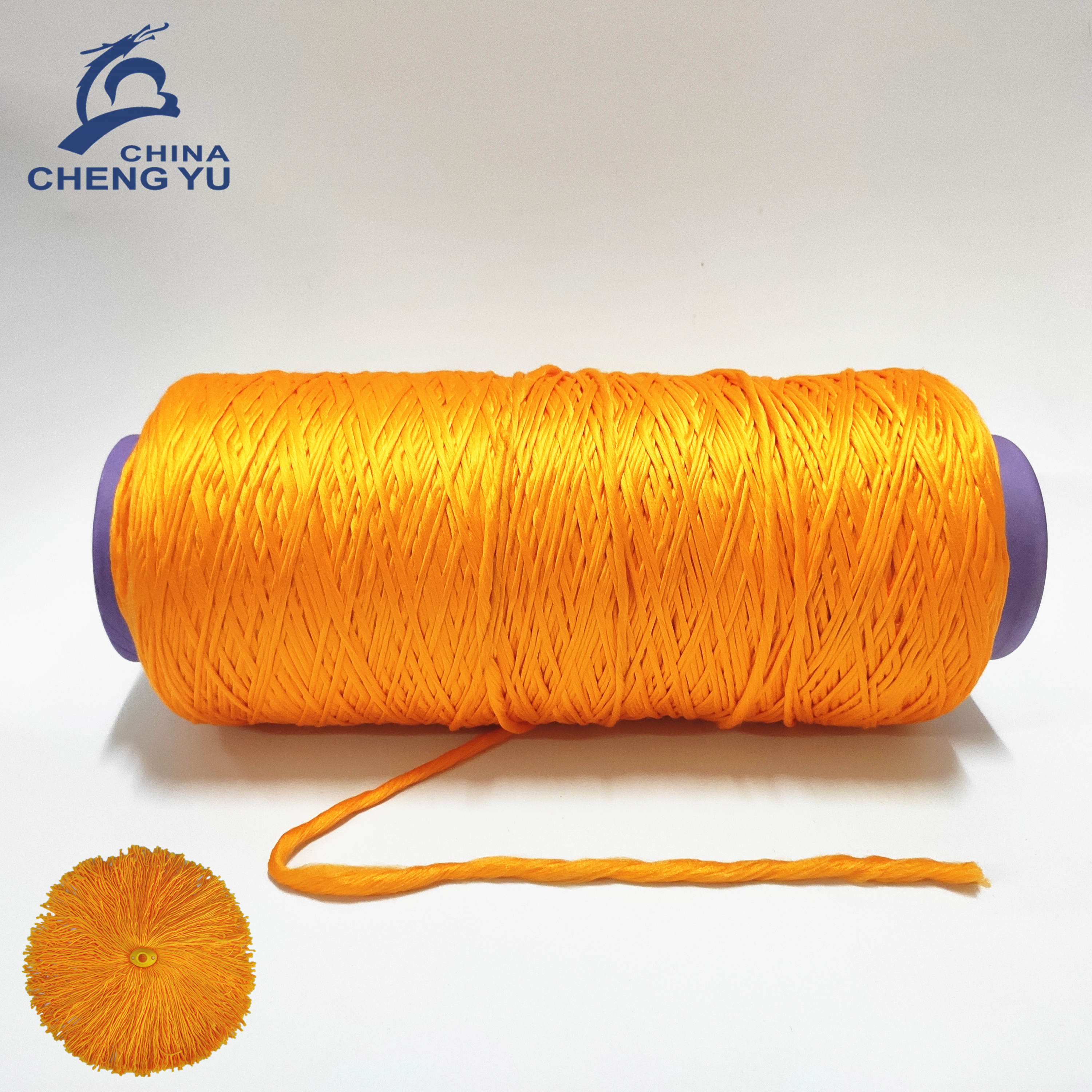 Dty 150/192f/2 S+z Microfibre Yarn Threads Wall Cleaning Mop Raw Materials 100% Polyester Yarn High Tensile Strength Yarn