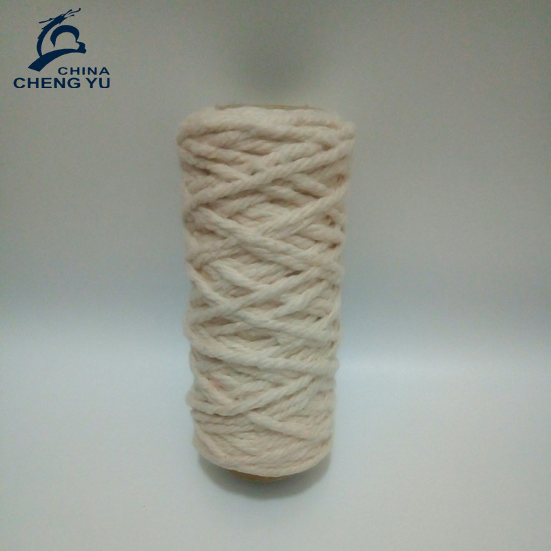 wholesale eco-friendly cheap regenerated 100 cotton twisted yarn for types of cleaning mop