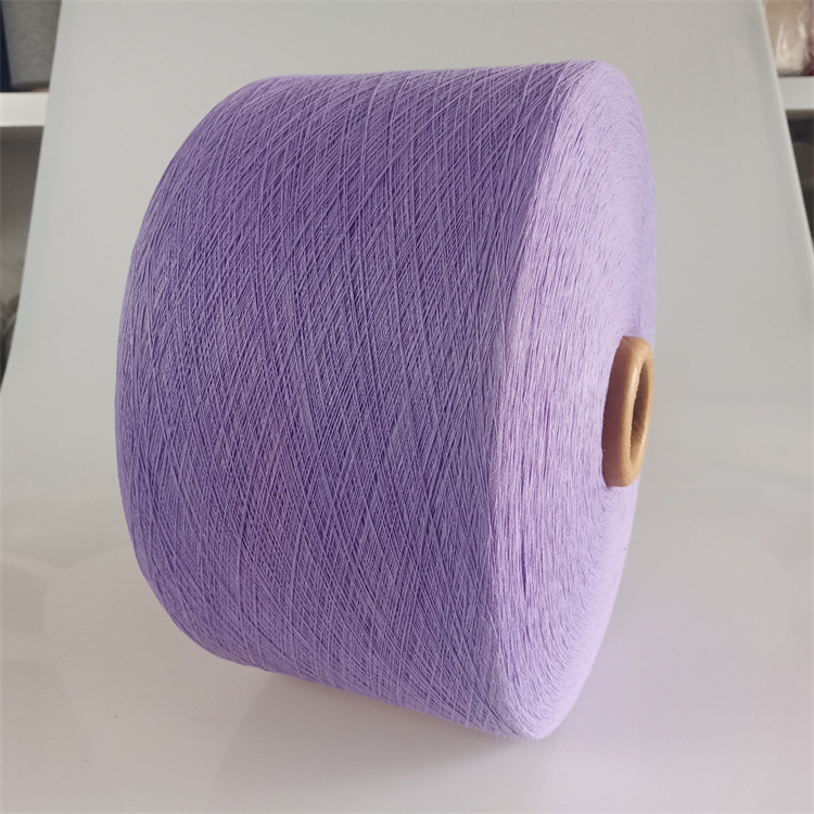 High Quality Recycling Knitted Yarn Custom Recycled Oe Cotton Blended Circular Machine Knitting Yarn 30s Sock Yarn