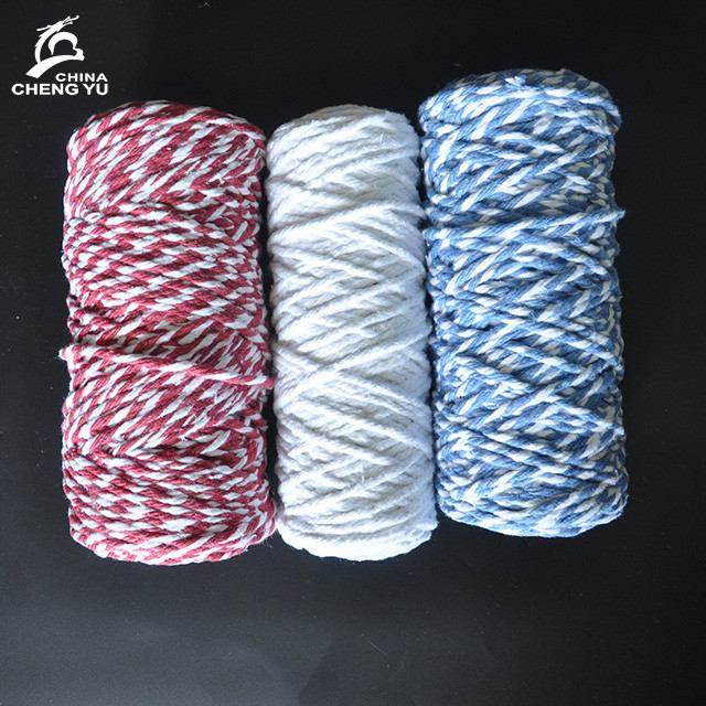 nm1 colors recycled carpet yarn cotton blended knitting A grade for rugs floor cleaning cloth yarn