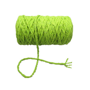 wholesale eco-friendly cheap regenerated 100 cotton twisted yarn for types of cleaning mop