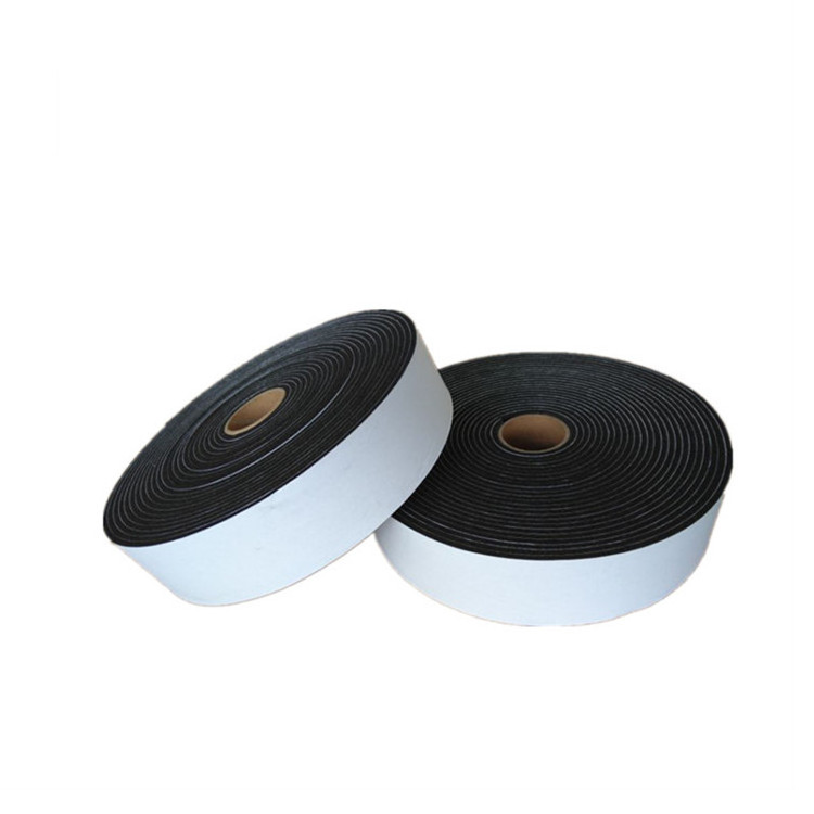 3MM 6MM 9MM Block air dust weather stripping rubber sealing tape adhesive CR neoprene foam tape