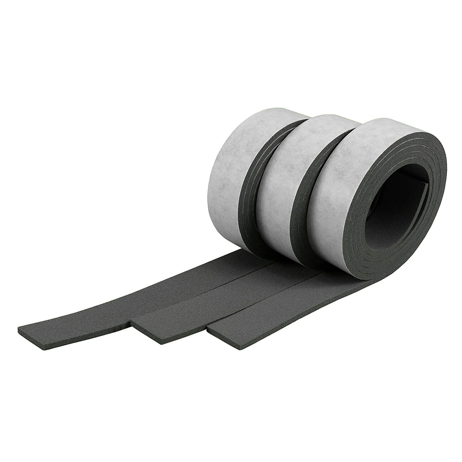 Economical seal door foam weather stripping neoprene sponge foam strip with adhesive 1/4 inch