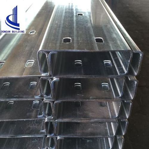 Light weight steel structure truss purlin, cz lipped channel steel sheet for building warehouse farm house factory price