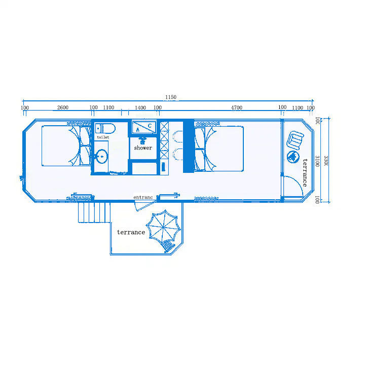 Dongan Hot sale Prefab House space Capsule cabin Hotel Container home sleep pod Outdoor Mobile Tiny house luxury Capsule House