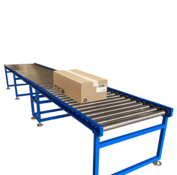 High Efficiency Stainless Steel Power Fixed Roller Conveyor For Handling Conveying