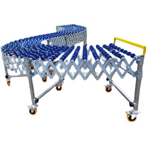 Dahan Customized Factory price Portable Telescopic Container Loading Unloading Conveyor