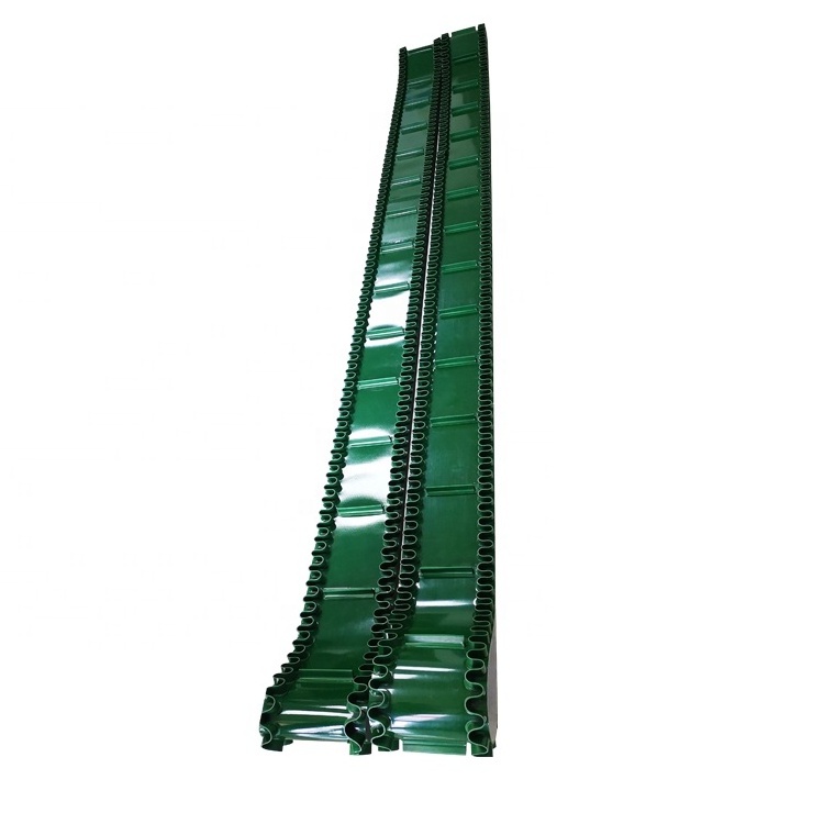 Factory Price steel cord inclined plastic Flat Transmission belt fruit pvc conveyor belt