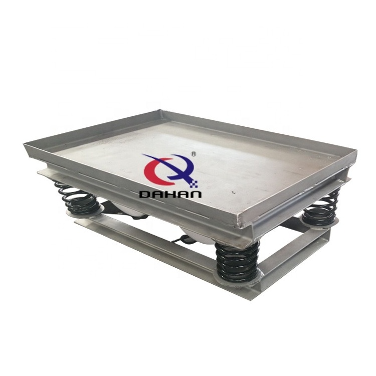 Dahan ZDP600 Concrete Vibrating Table For Bulk Material Handling