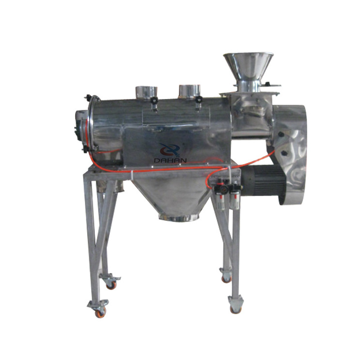 Xinxiang Dahan horizontal airflow vibration sieve sifter for alloyed powder separator