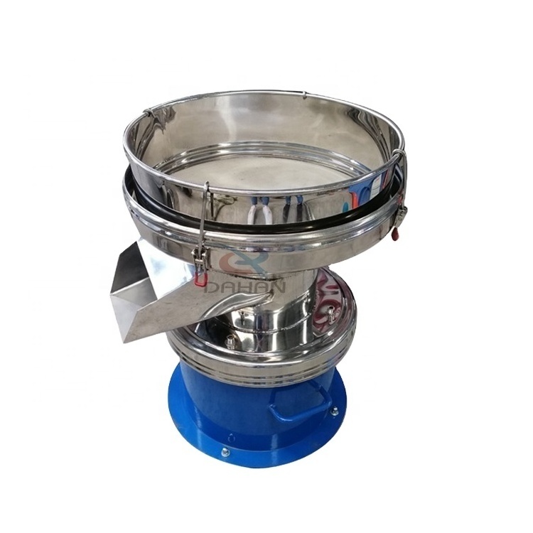 Circular Stainless Steel Vibrate Sieve Flour Filter Sifter Machine for separating grading