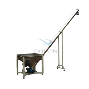 Single Quicher Automatic Augers sawdust screw conveyor Feeder With Hopper