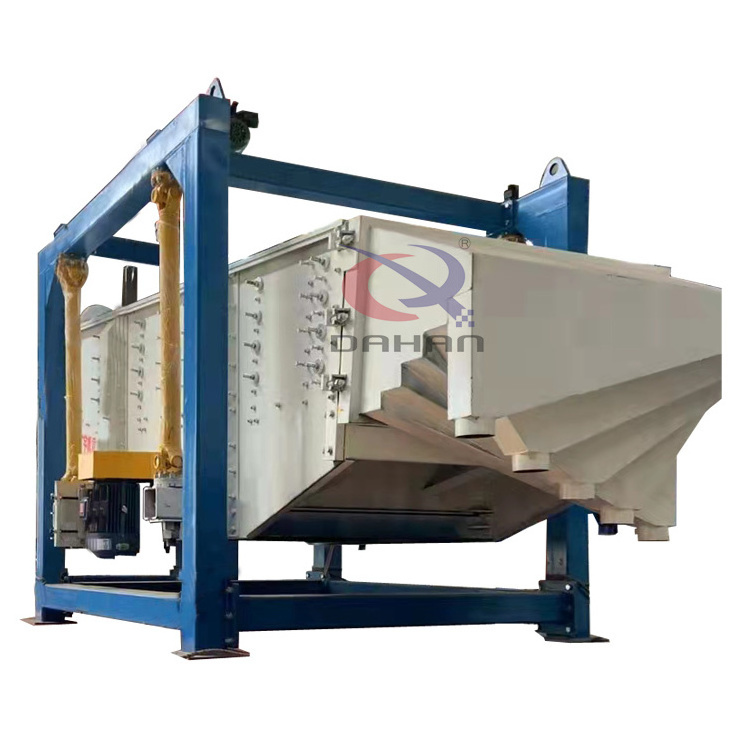 Industrial Salt sifter Lime Mine Sand sieve shaker Square gyratory Vibration screen machine