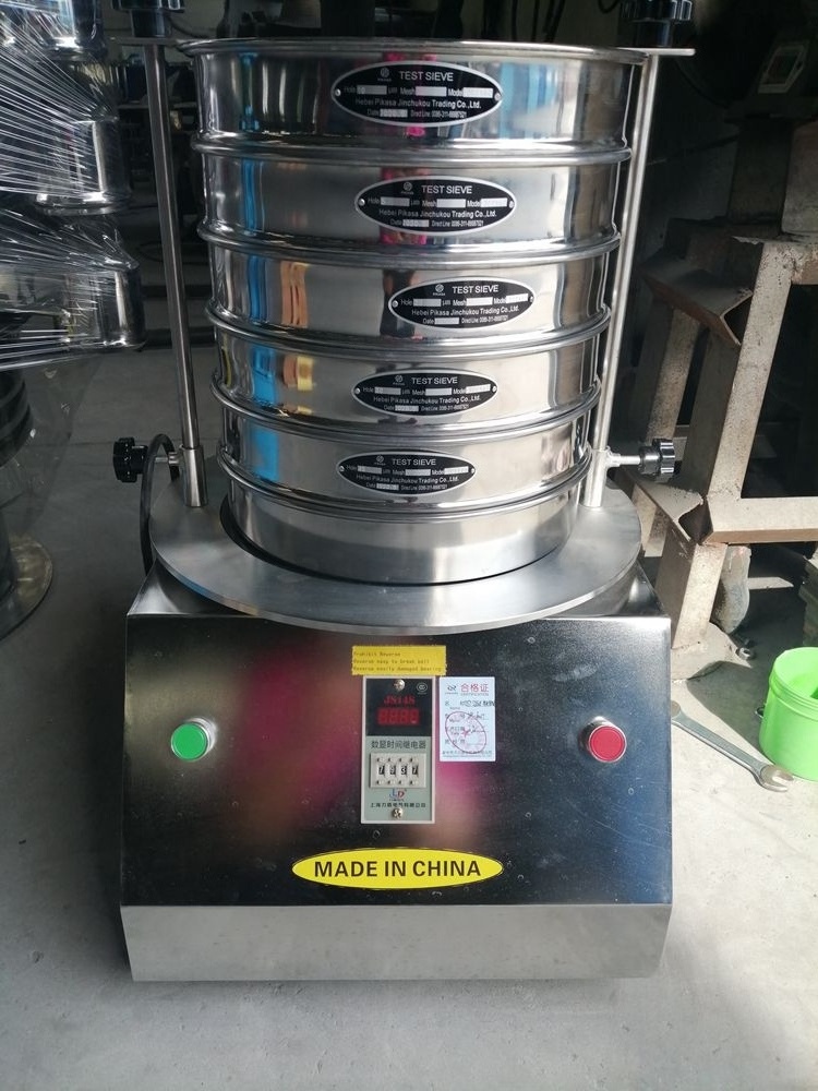 Dahan 75 Micron 300Mm Coffee Nano Powder Sieving Lab Vibrating Sieve Shaker