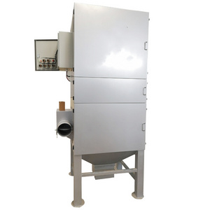 Industrial dust collector 7.5KW wire drawing dust collector Belt sanding machine Pulse filter cartridge filter