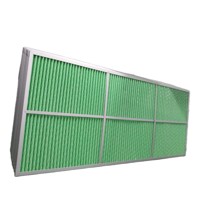 G4 grade plate primary efficiency folding filter material for clean air conditioning in operating rooms