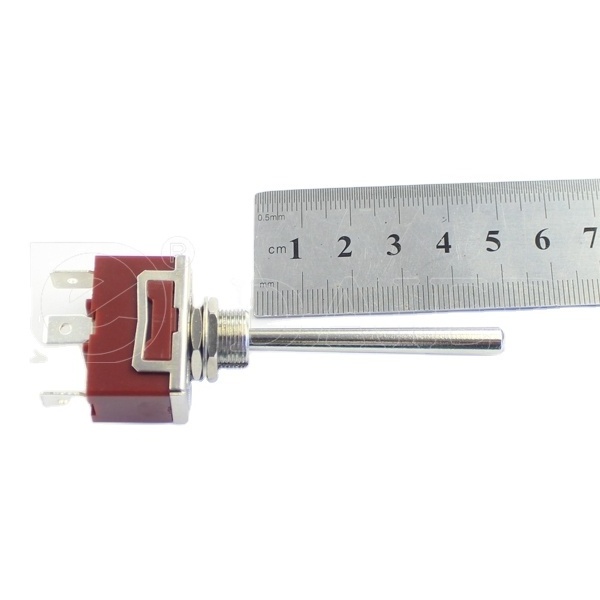 High Quality SPDT ON-OFF-ON Long Handle Heavy Duty Toggle Switch (CE/TUV/QCQ)