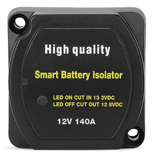 140Amp Battery Isolator Kit 12V Smart Dual Battery Isolator Voltage Sensitive Relay Dual Battery Isolator Switch For Truck