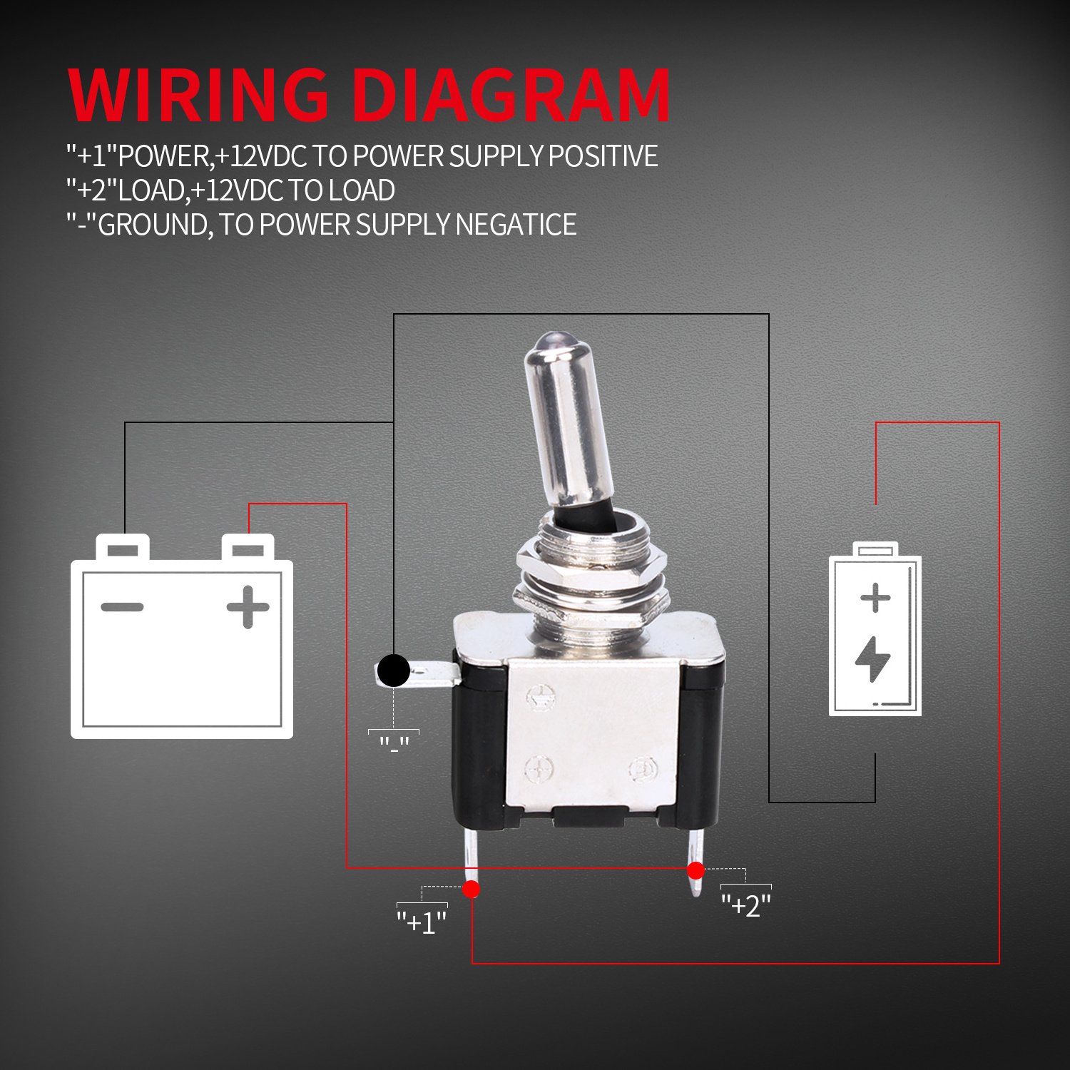 12 Volt 20A Heavy Duty SPST 3 PIN ON OFF LED Illuminated Automotive Race Aircraft Toggle Switch With Safety Guard For Car Truck