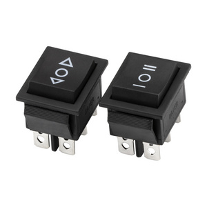 KCD2-223 (ON)-OFF-(ON) 6 Pin 3 Way DPDT 20A 125VAC; 16A 250VAC Momentary Auto Rocker Switch for car