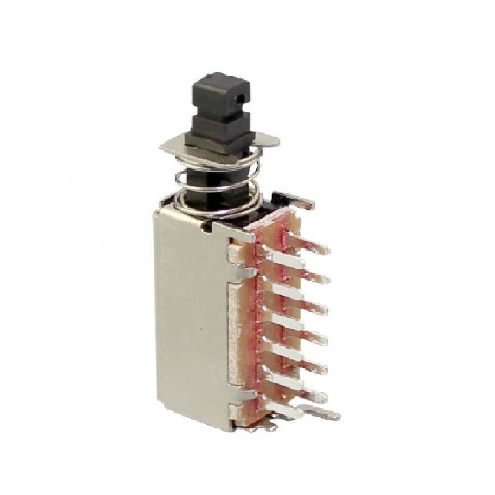 12 Pin 4PDT Push Button Switch For Fan