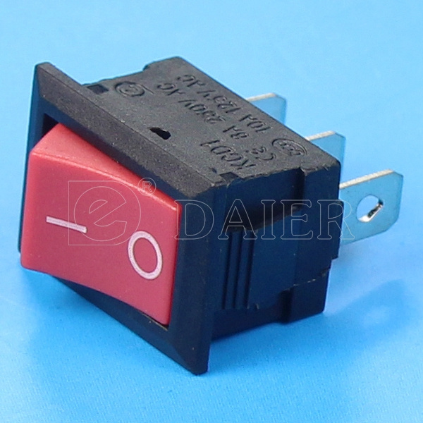 6A 250Vac Spdt 3 Pin Kcd1 2 Position Micro Rocker Switch