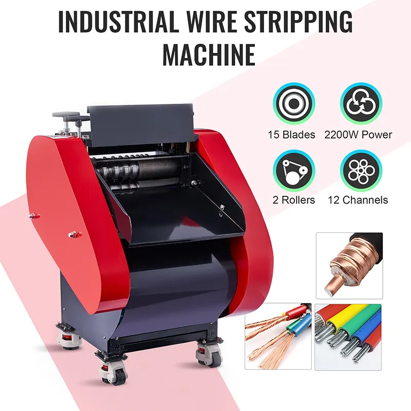 19cuts The Best Electric Copper Wire Peeler/ Electric Wire Stripping Machine/cable Cutting Stripper Recycling Machine For Sale