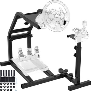 DAIXI Racing Simulator Cockpit Height Adjustable Racing Wheel Stand with fit for Logitech G25, G27, G29, G920