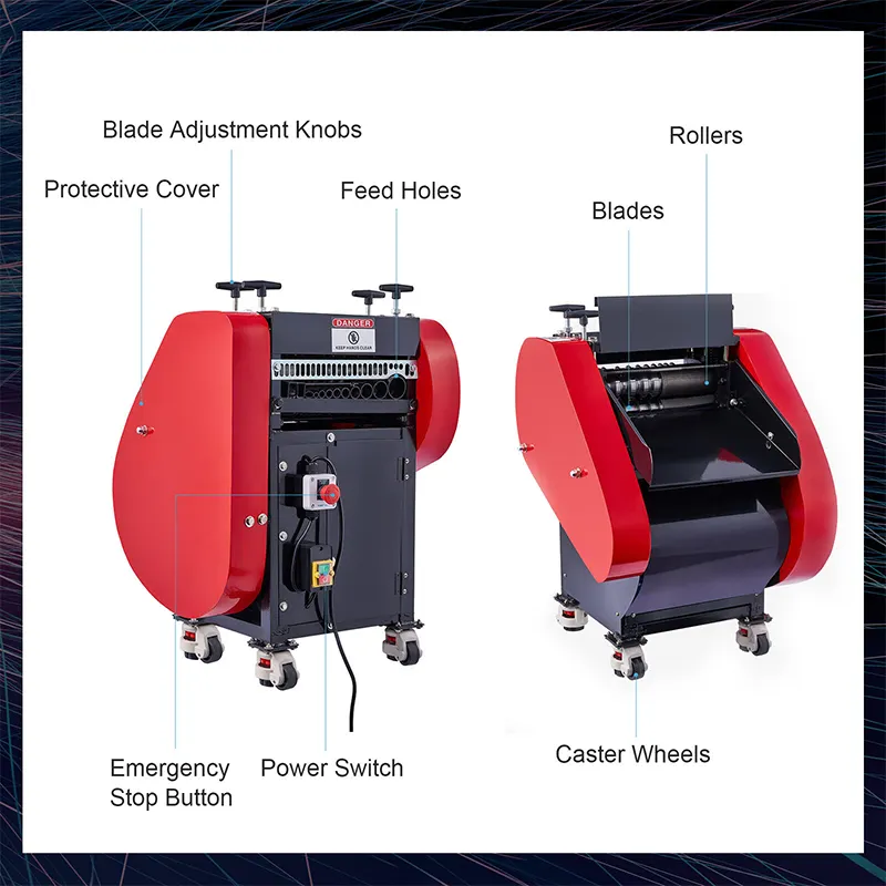 19cuts The Best Electric Copper Wire Peeler/ Electric Wire Stripping Machine/cable Cutting Stripper Recycling Machine For Sale