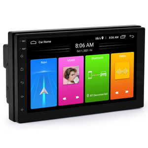 Good quality 2 din 7 inch android 10 touch screen car stereo multimedia player gps navigation android car radio