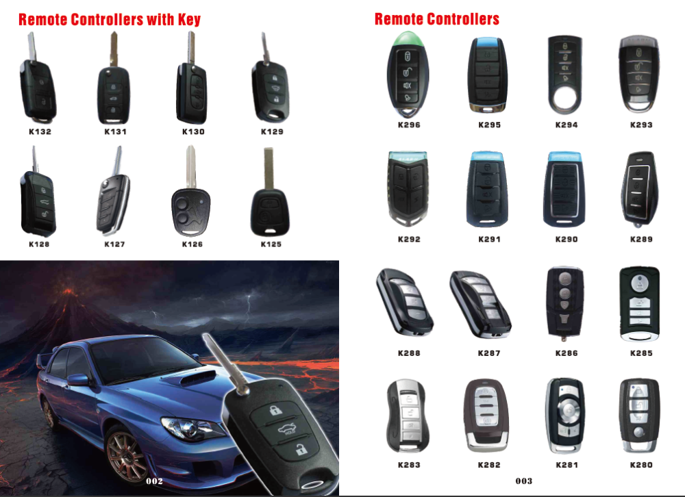 Universal 434Mhz 315 Mhz car key remote control