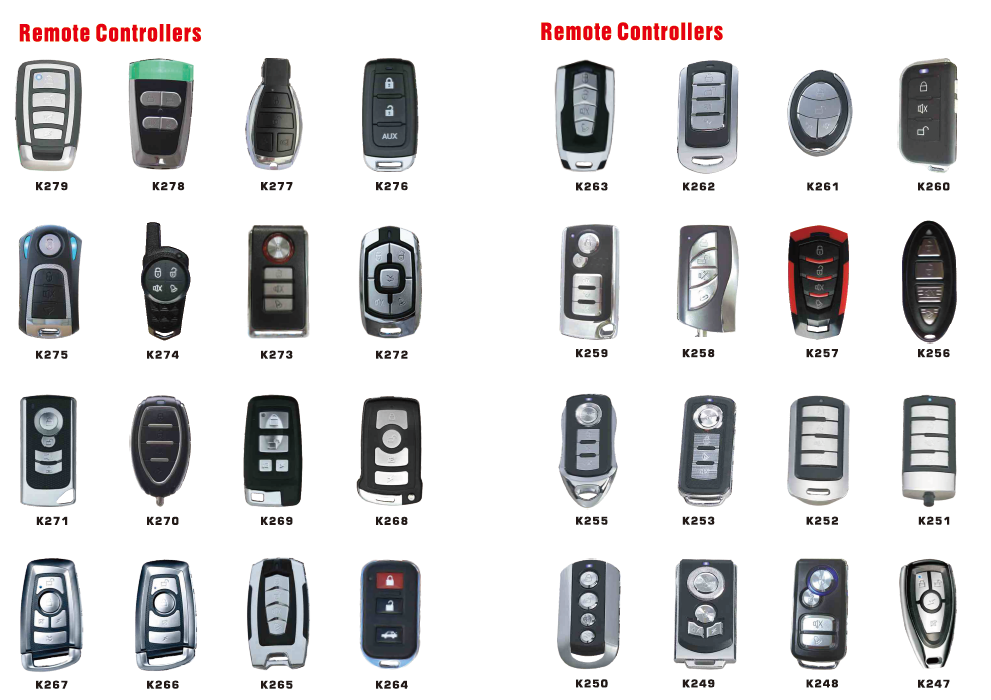 Universal 434Mhz 315 Mhz car key remote control