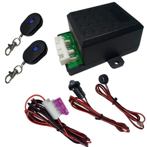 1-Way Car Immobilizer Anti Theft Security System Auto Keyless Alarm Protection with 2 Remote Controller