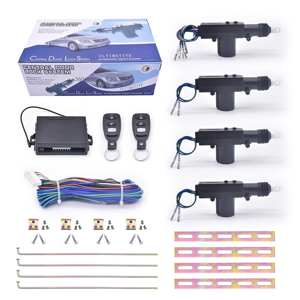 Car Remote Central Door Lock Keyless System Central Locking Auto Remote Central Kit Remote Control Car Lock