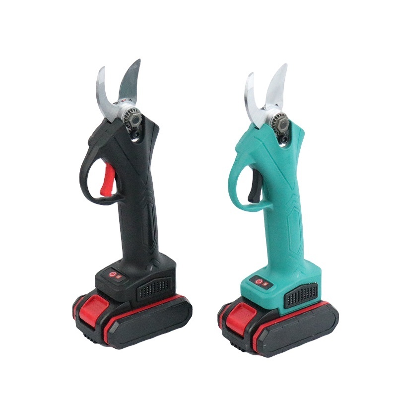 21V Lithium Electric Pruner Cordless Electric Shears For Fruit Battery Pruner Cutting Scissors